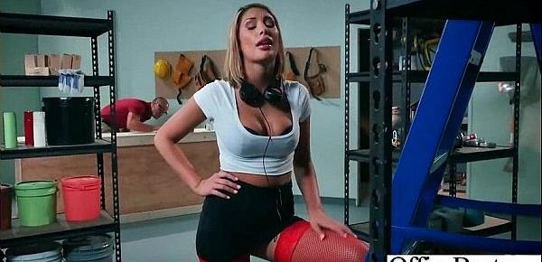  Office Horny Girl (August Ames) With Big Melon Tits Enjoy Hard Bang mov-08